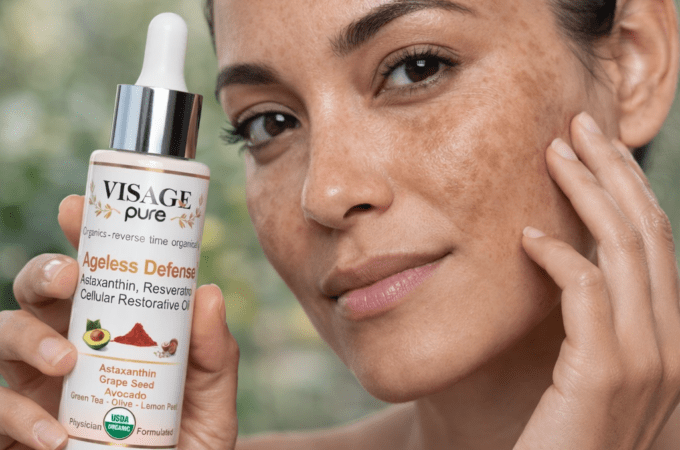 Resveratrol and Astaxanthin Serum for Melasma Support