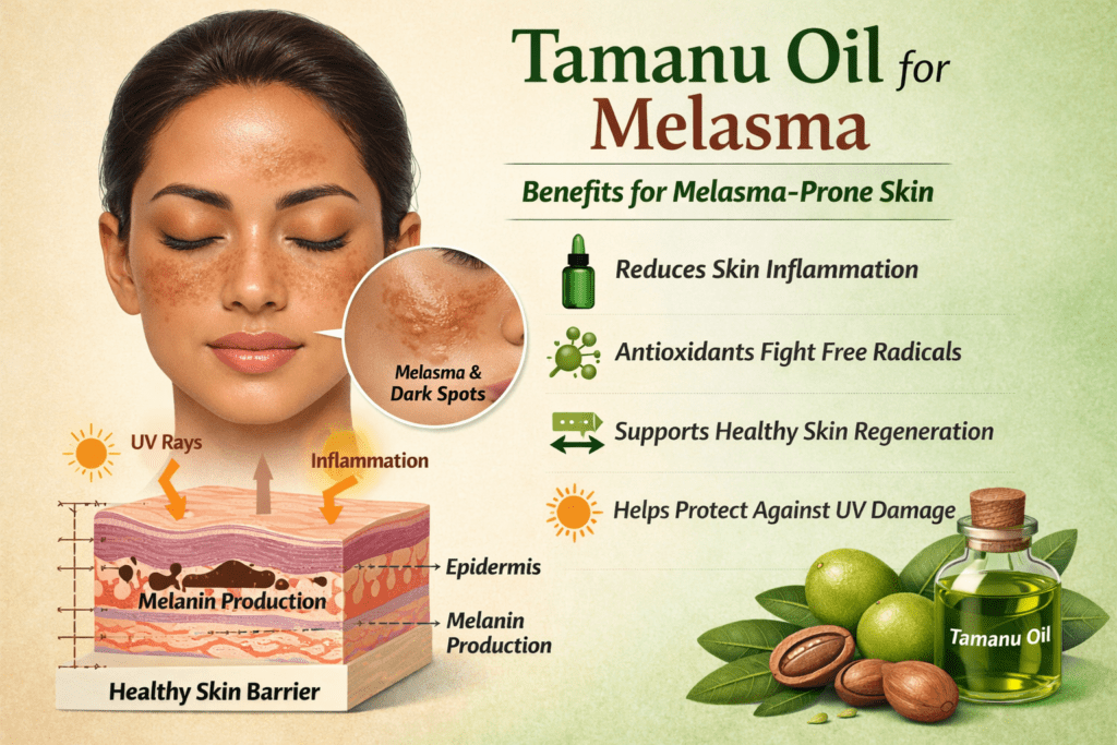 tamanu oil for melasma