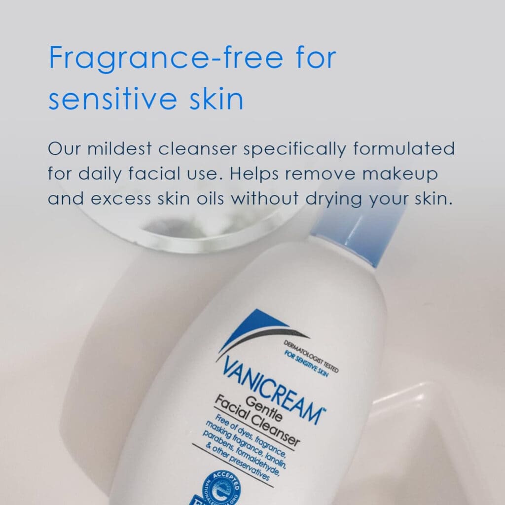vanicream gentle facial cleanser