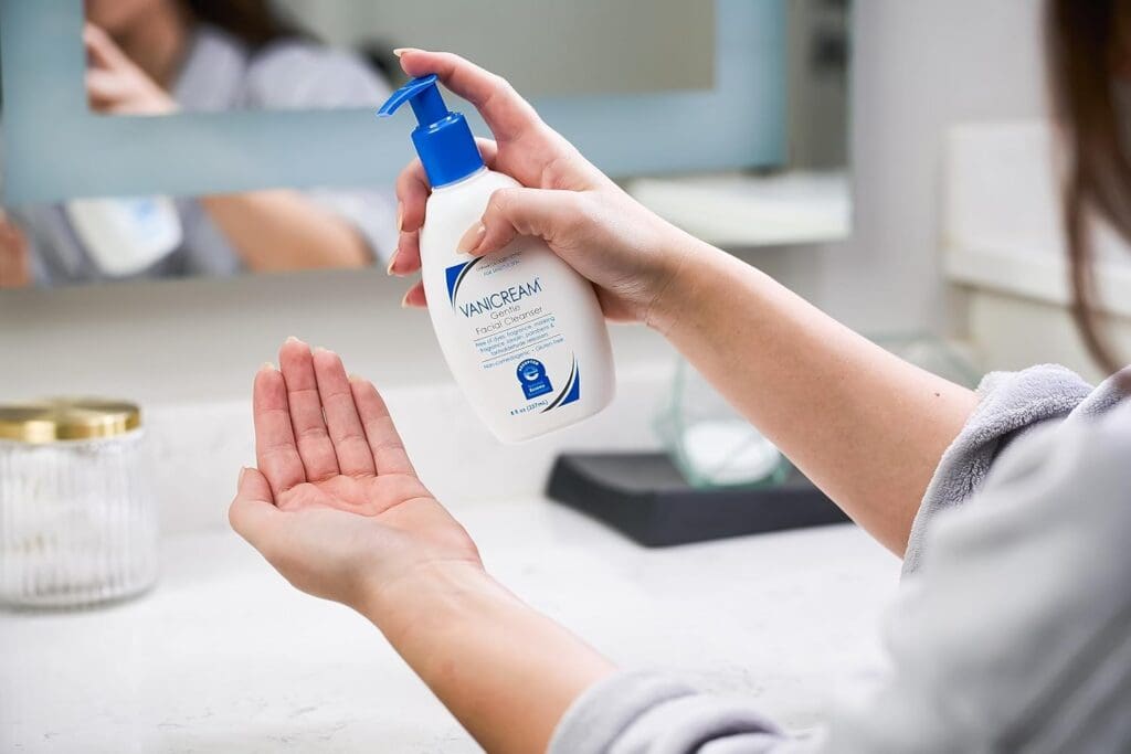 vanicream gentle facial cleanser