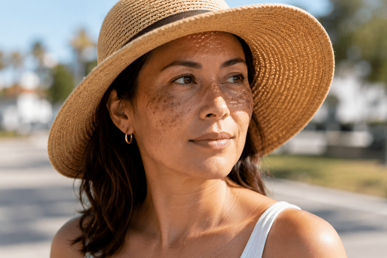 heat and melasma