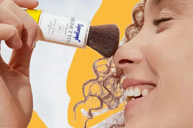 Brush On Powder Sunscreen For Melasma