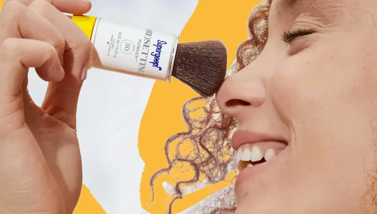 Brush On Powder Sunscreen For Melasma