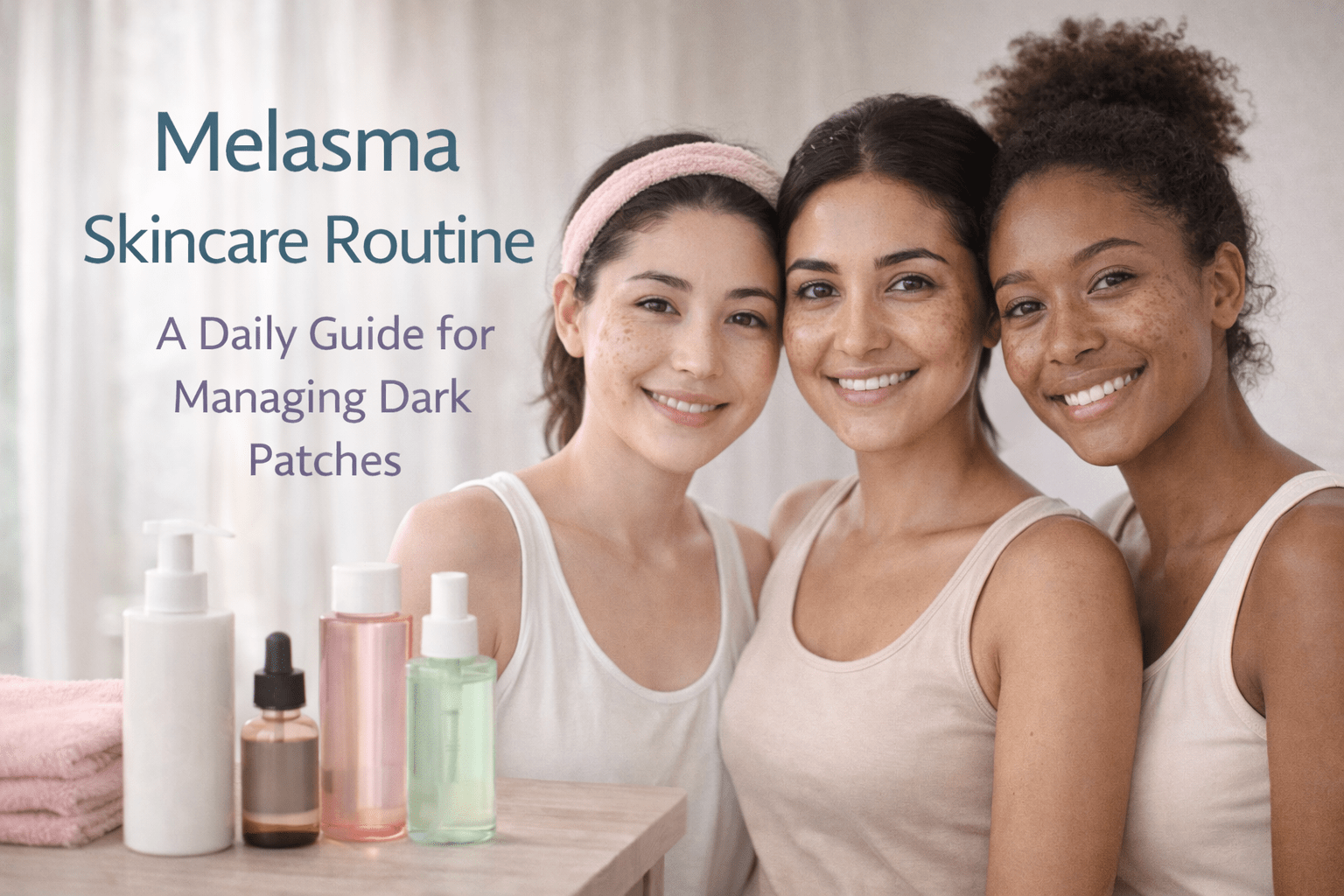melasma skincare routine