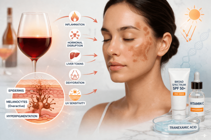Does Alcohol Make Melasma Worse? Causes, Triggers, and How to Protect Your Skin