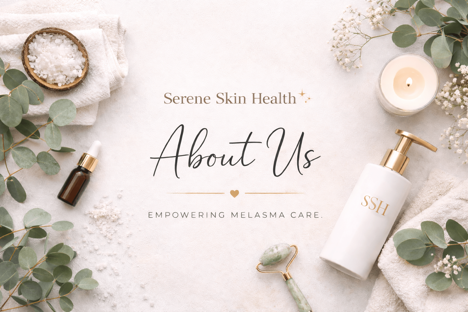 about us, serene skin health