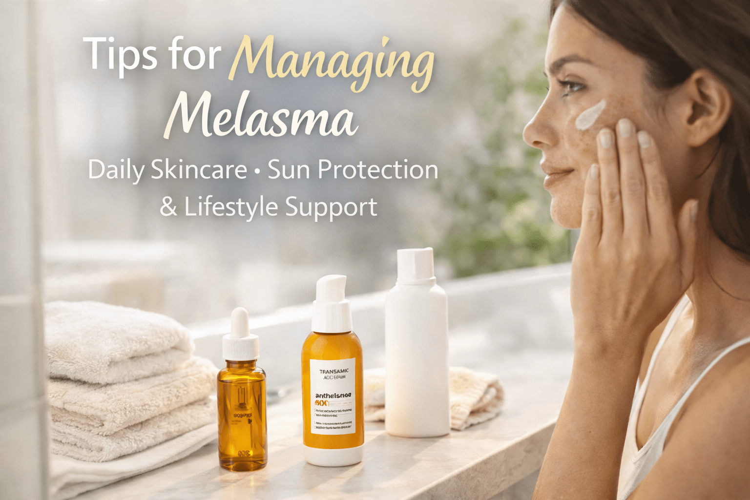 tips for managing melasma